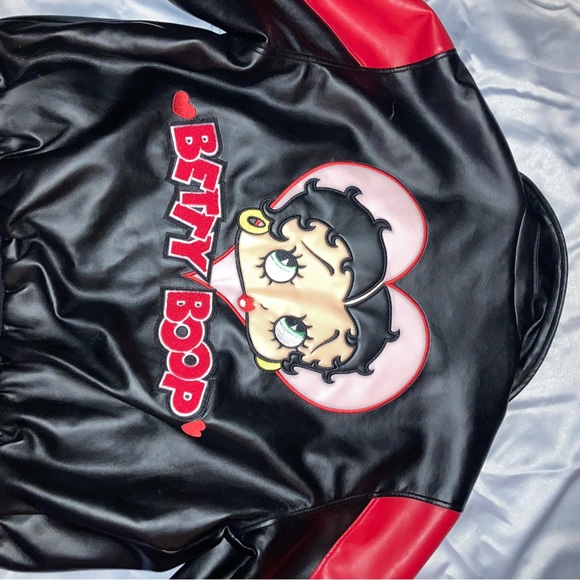 ORIGINAL Betty Boop Varsity Jacket - Picture 6 of 7